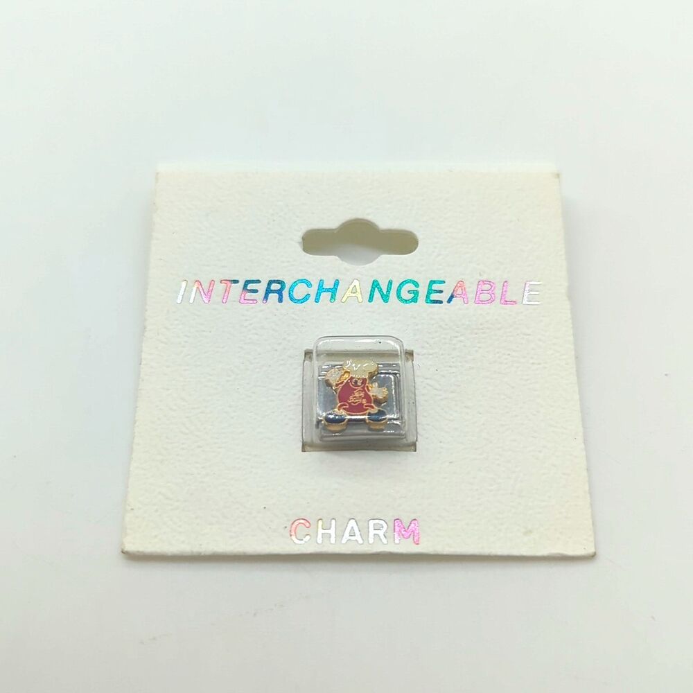 Jelly Belly Candy Logo Charm Interchangeable New in Original Packaging 9mm